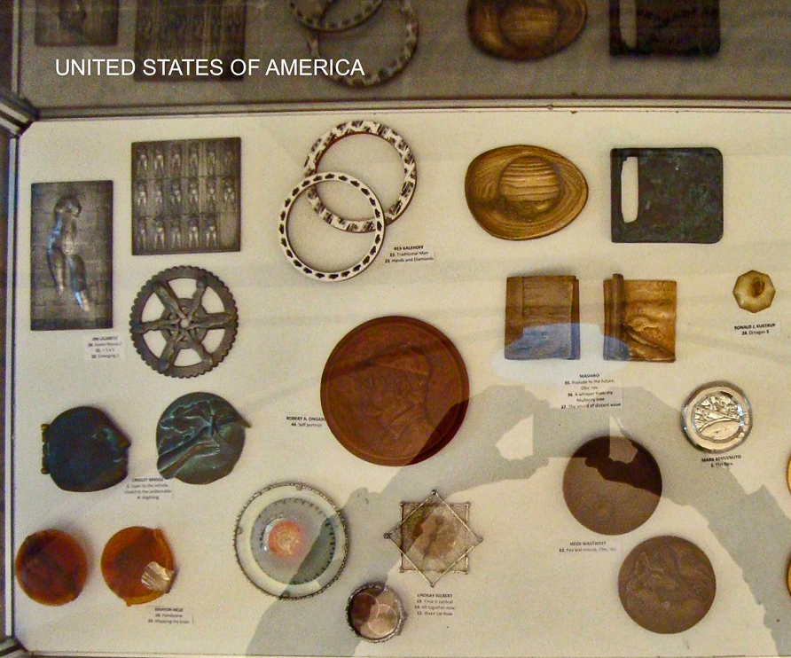 Medallion Exhibited at the Art Medal World Congress 2014 FIDEM XXXII in Sofia, Bulgaria