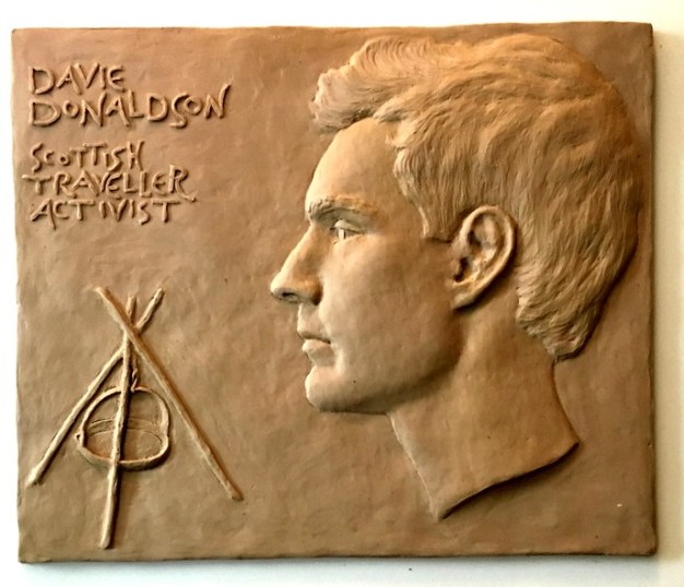 Davie Donaldson medal in the plastilene